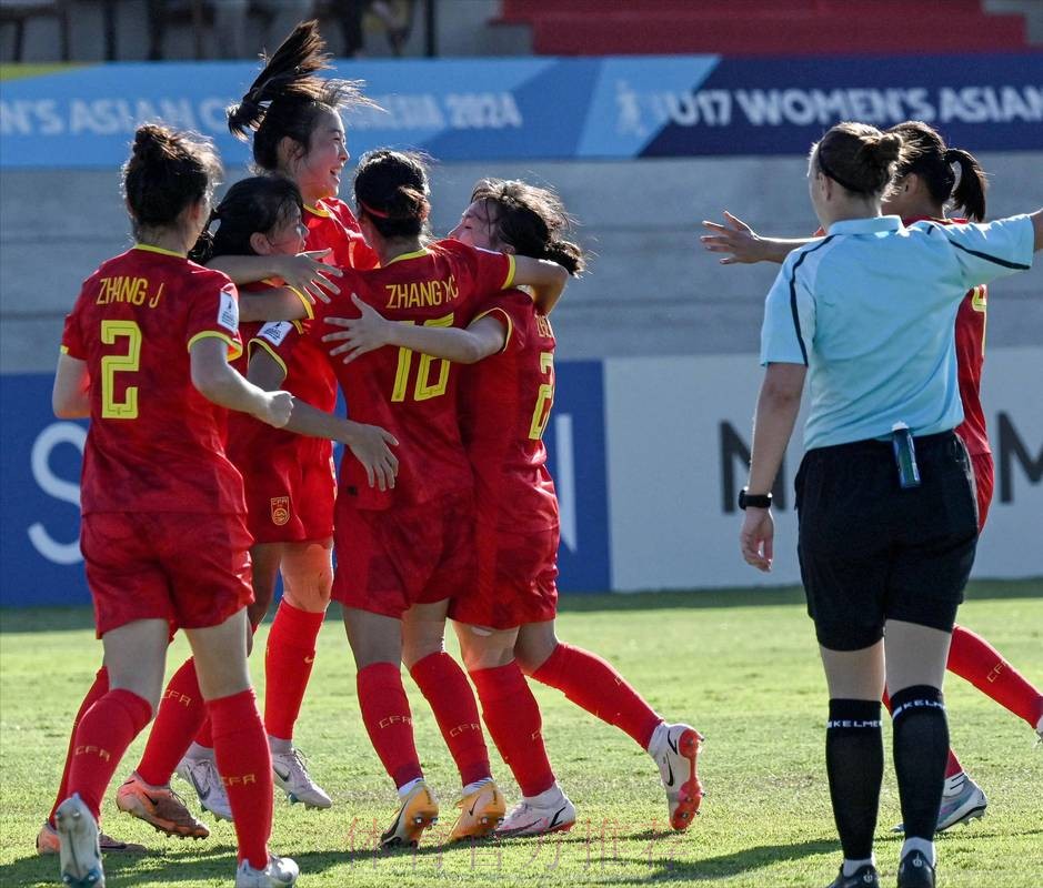 U-17女足亚洲杯小组赛战罢 中国队小组第二进四强 U-17女足亚洲杯小组赛战罢 中国队小组第二进四强